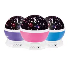 MOVI - LÁMPARA INFANTIL CON PROYECTOR DE ESTRELLAS LED