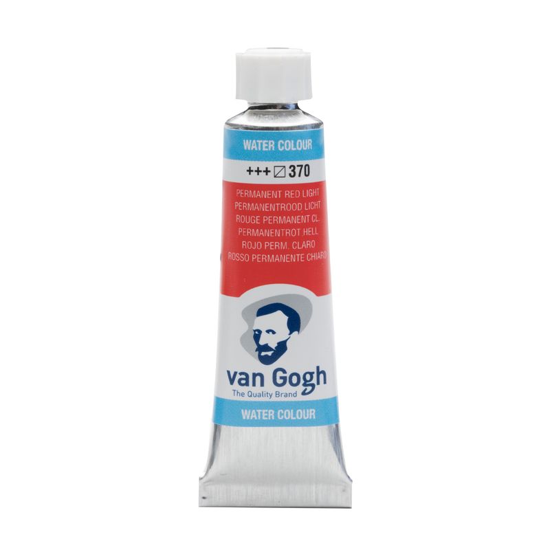 VAN GOGH - Acuarela Van Gogh 10ml - 370 Rojo Permanente Claro