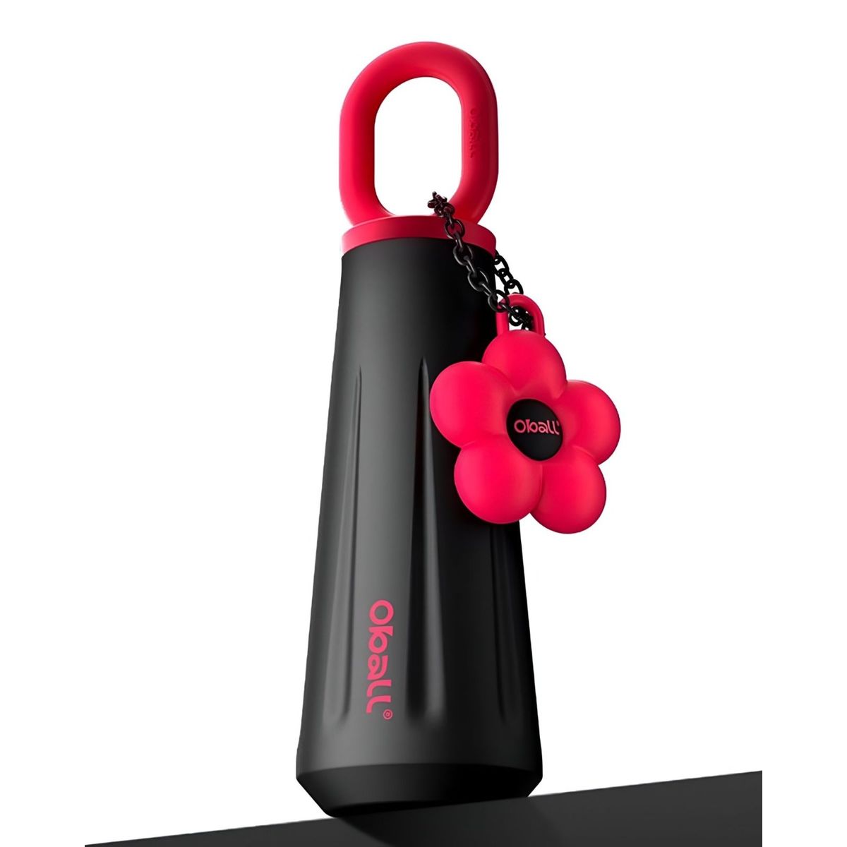 GENERICO - TERMO BOTELLA TERMICA CON ACCESORIO DE FLOR