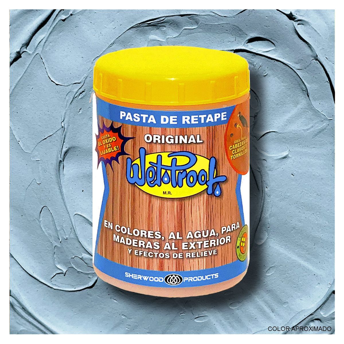 WETPROOF - PASTA DE RETAPE WET PROOF® COLONIAL PARA MADERA EXTERIOR 1-2 KG