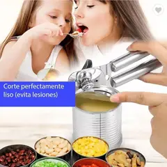 GENERICO - Destapador abridor de latas acero inoxidable