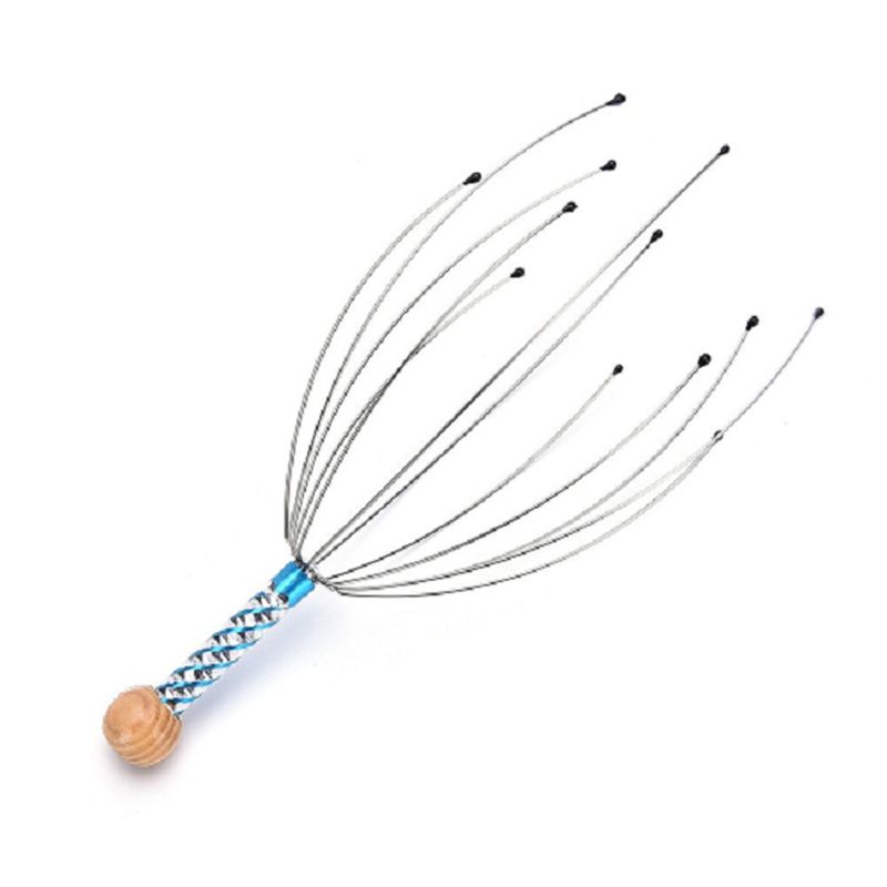 GENERICO - Masajeador Araña para Cabeza relajante Cabello Capilar Libera Stress