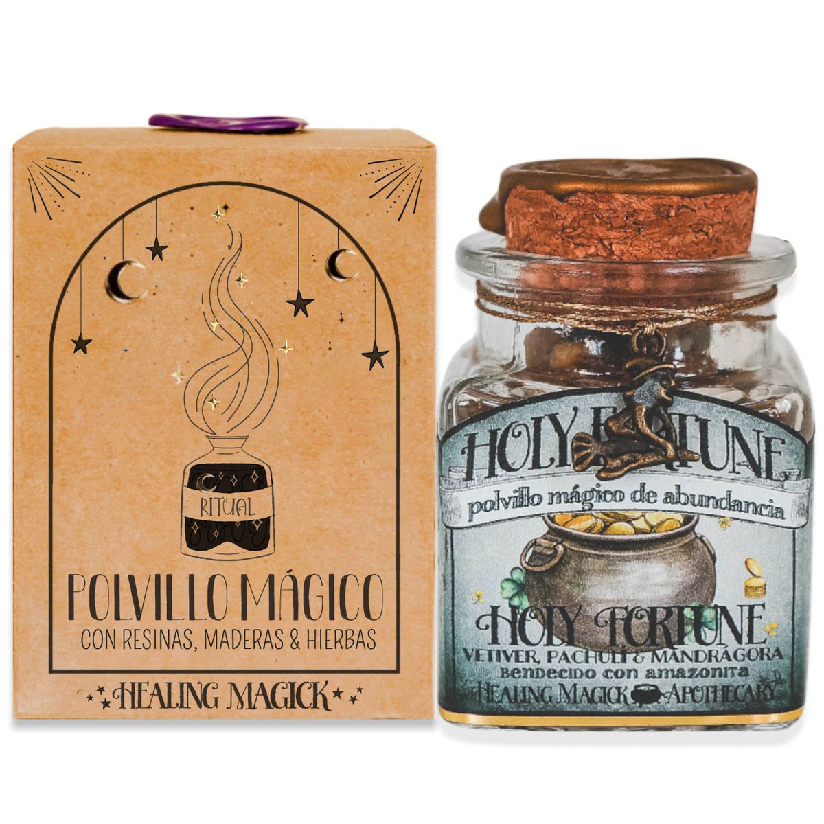 HEALING MAGICK - Divina Fortuna Incienso Ceremonial Rituales de Prosperidad