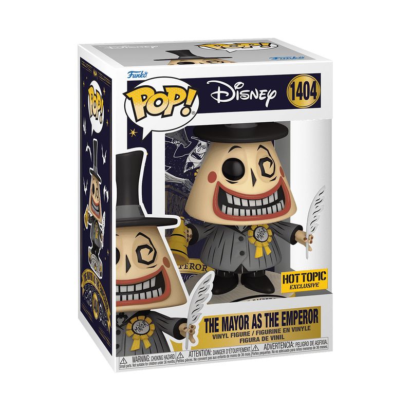 FUNKO - Funko Pop 1404 - The Nightmare Before Christmas The Mayor as the Emperor