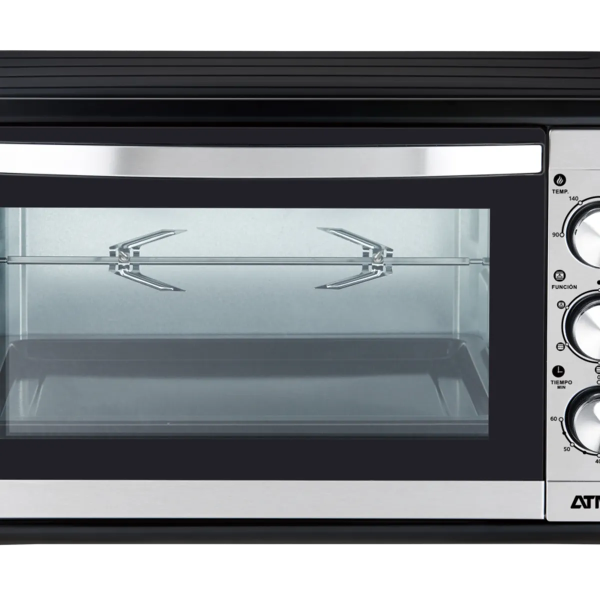 ATMA - Horno Eléctrico De Mesa Atma con Grill 45l 1800w Convección y Spiedo