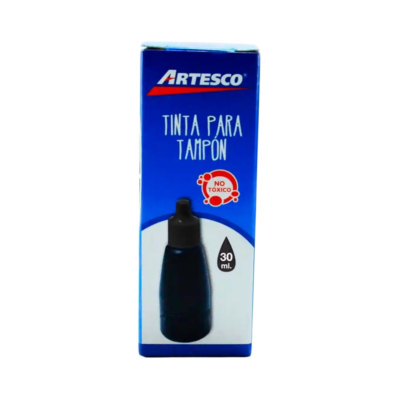 ARTESCO - Tinta para Tampón 30ml  Artesco - Negro