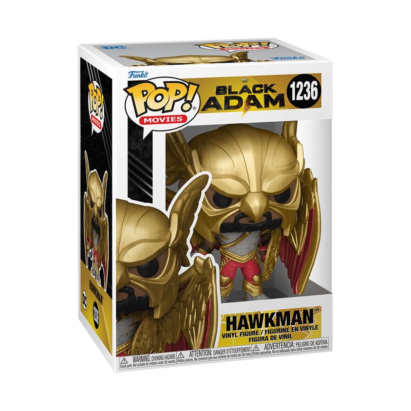 FUNKO - Funko Pop Movies 1236 - Black Adam Hawkman