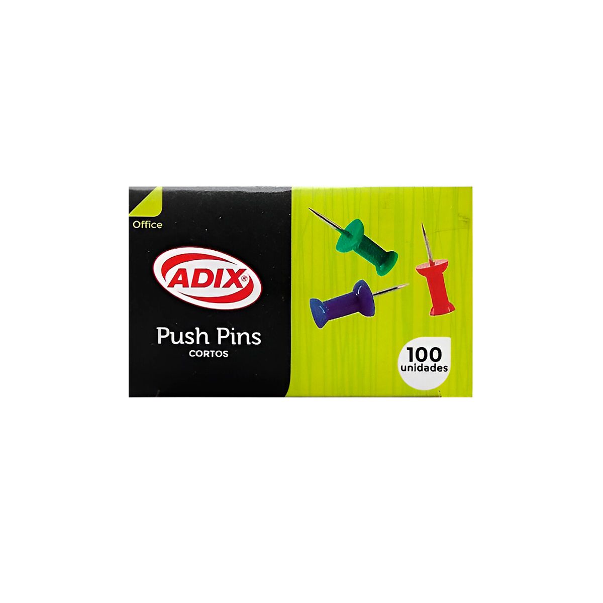 ADIX - Push Pins Cortos 100Un - Adix