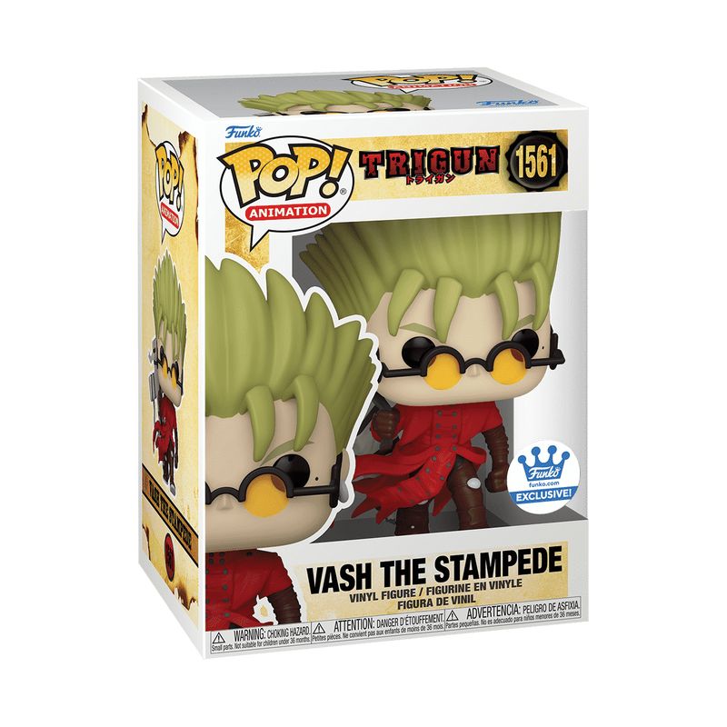 FUNKO - Funko Pop Animation 1561 - Trigun Vash The Stampede