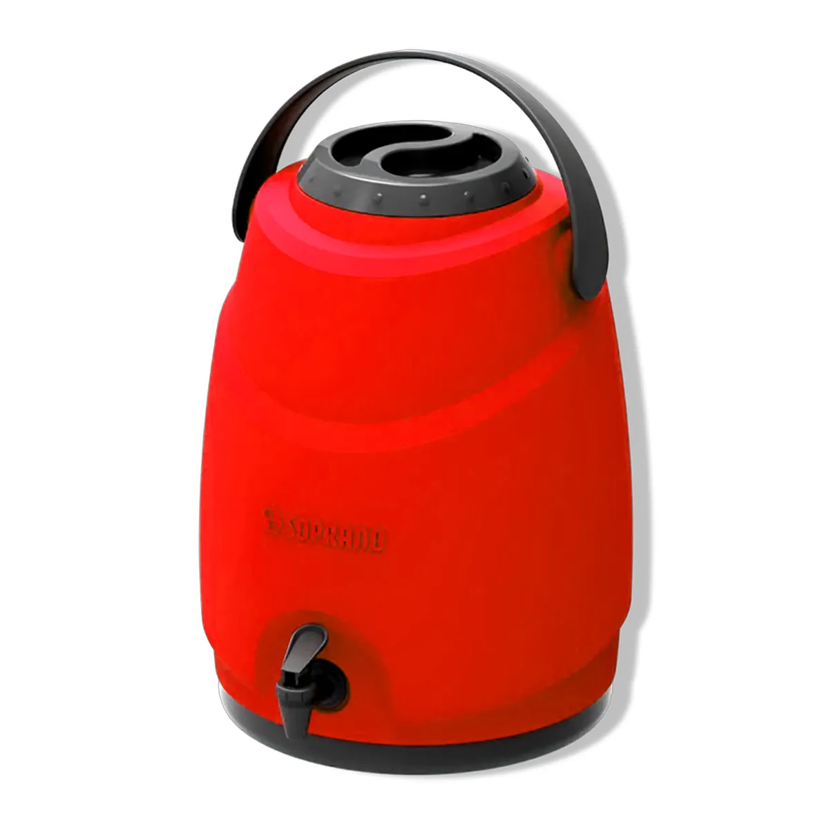 IMAHE - Termo Dispensador Térmico Aspen 12 litros Camping Soprano Color Rojo