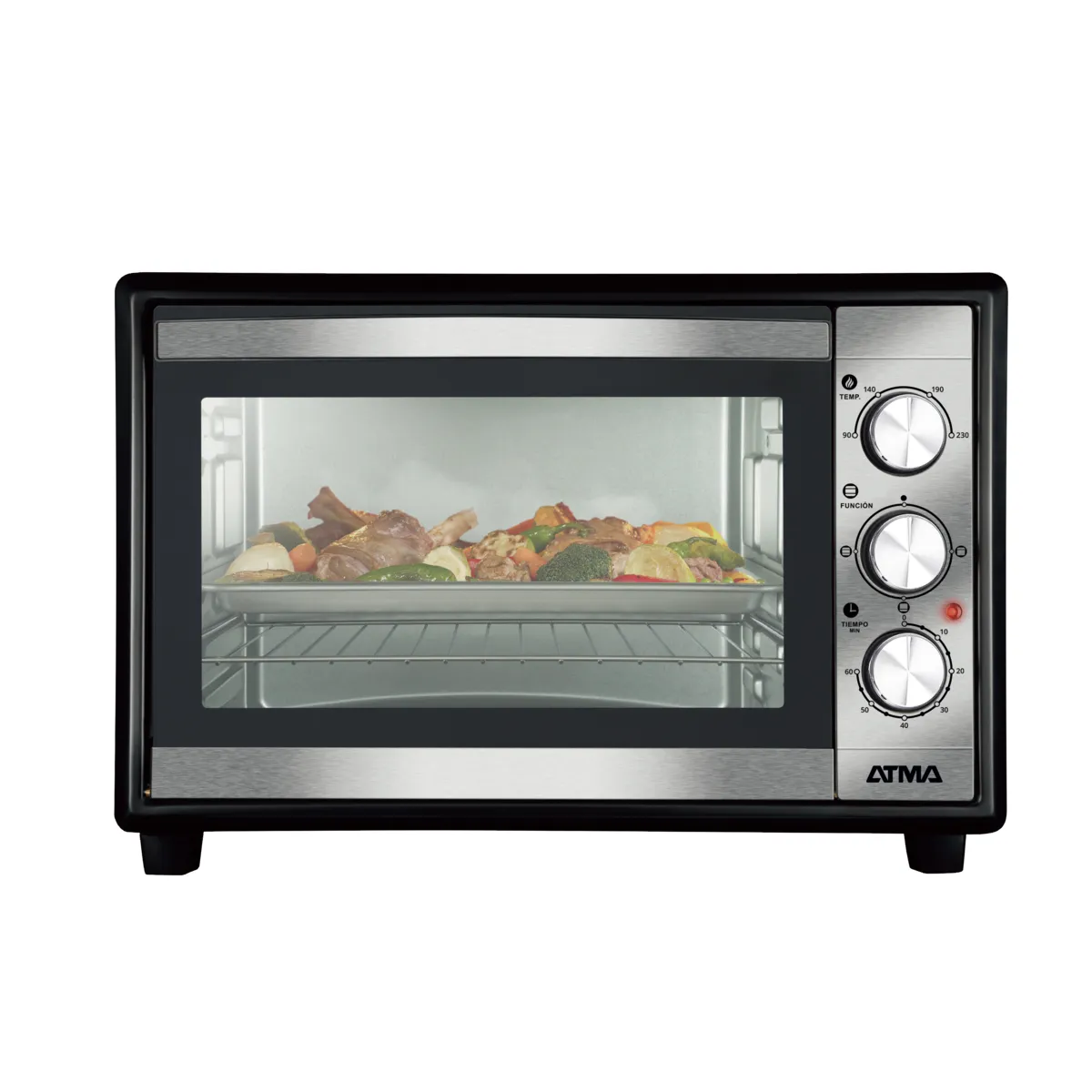 ATMA - Horno Eléctrico De Mesa Atma Con Grill 30l 1500w