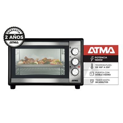 Imagen 2 del producto Horno Eléctrico De Mesa Con Grill 30l 1500w