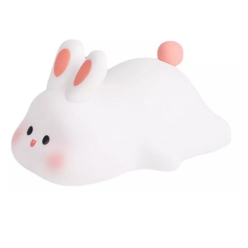 GENERICO - Lampara velador diseño de conejo recargable portatil con sensor