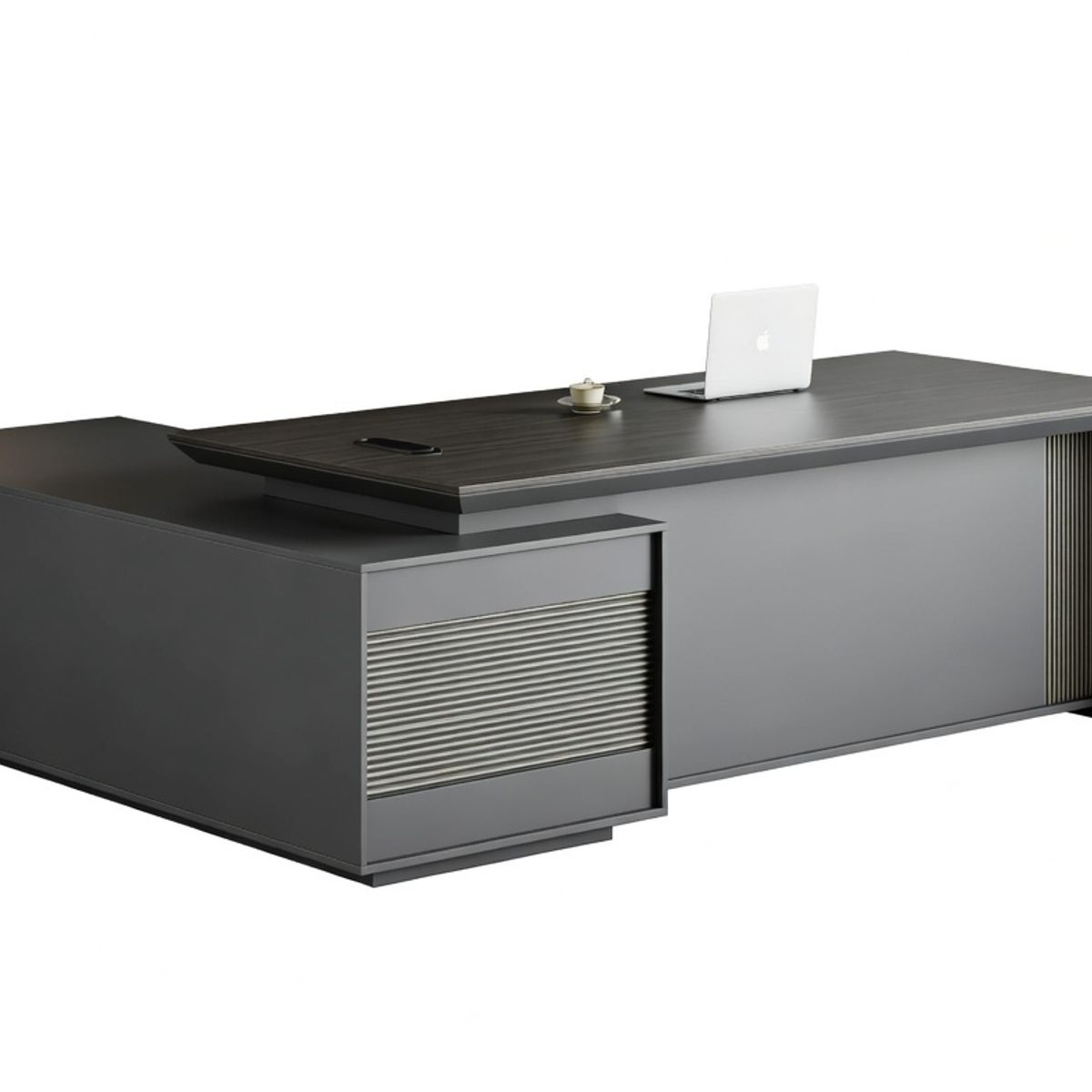 RODLER - Escritorio Ejecutivo Madra Oficina Moderno Titan 2 Café