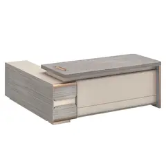 RODLER - Escritorio Oficina Mega Café Claro 140x120 cms