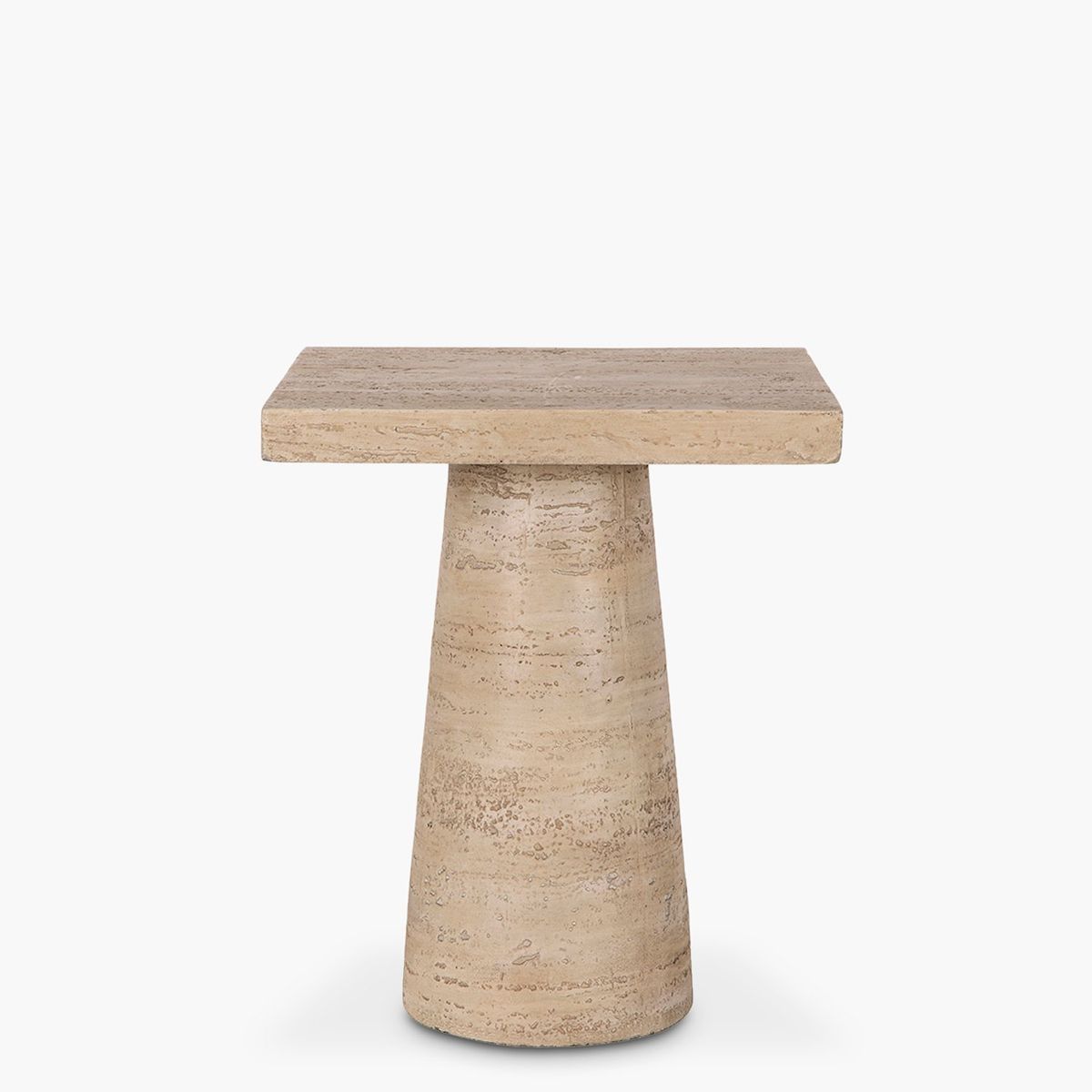 FORM DESIGN - Mesa Lateral Tadeo Cuadrada Crudo Form