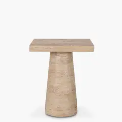 FORM DESIGN - Mesa Lateral Tadeo Cuadrada Crudo Form