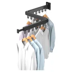 GENERICO - Tendedero de ropa Plegable de Pared