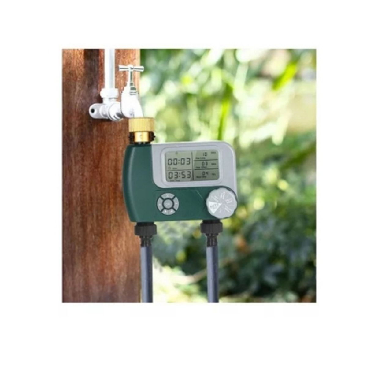 GENERICO - Programador Riego Automatico Timer Jardin 2 Salidas