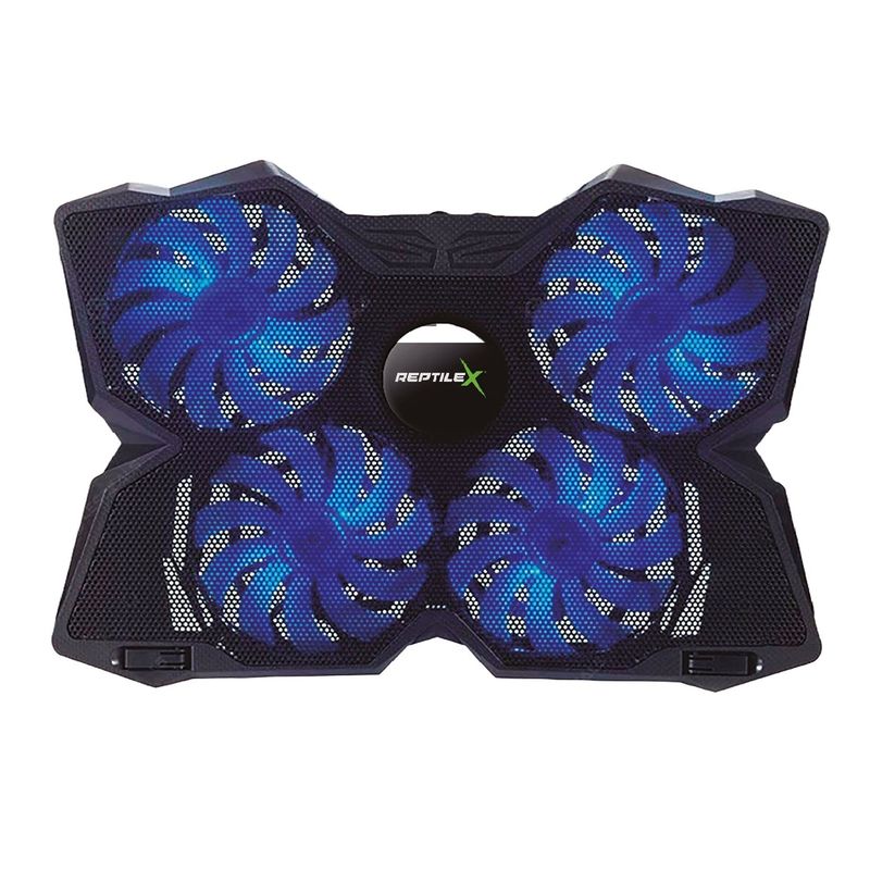 REPTILEX - Ventilador Enfriador para computador 4 Ventiladores Gamer Portatil
