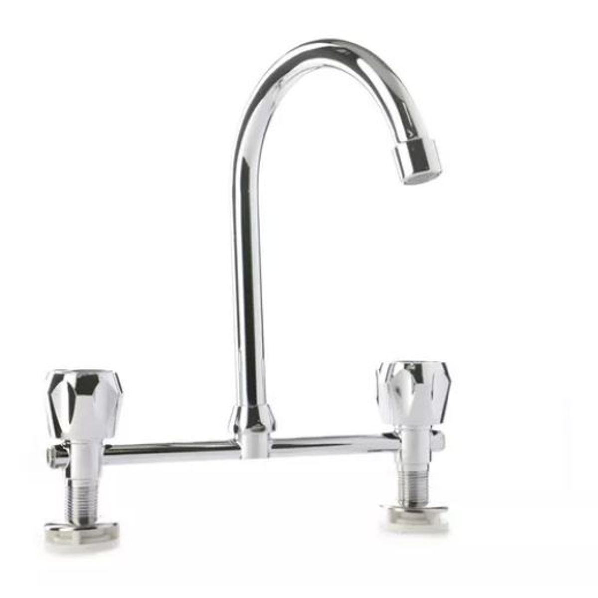 GENERICO - Llave Combinación Para Lavaplatos Color Plateado