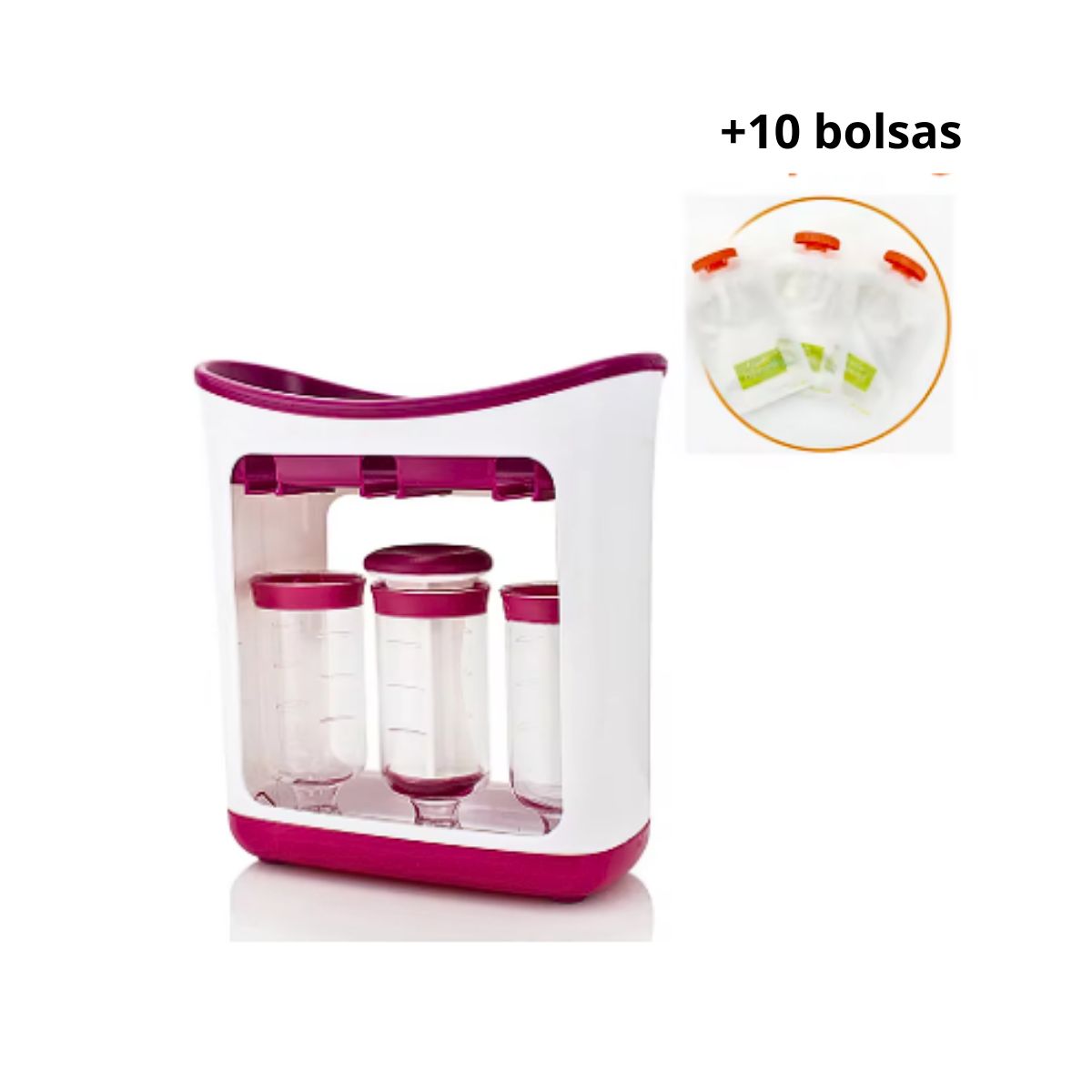 GENERICO - Dispensador De Zumo Empacador De Colados Papilla Bebes