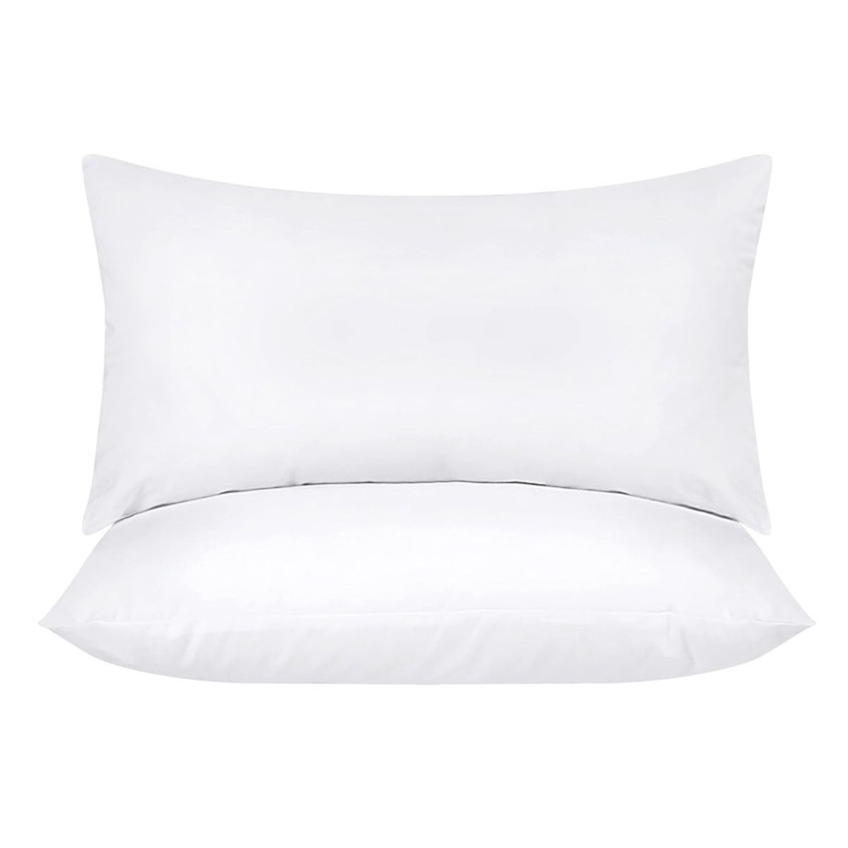 GENERICO - Pack 2 Almohadas Premiun 50x70 Cm Fibra Tubular Siliconada