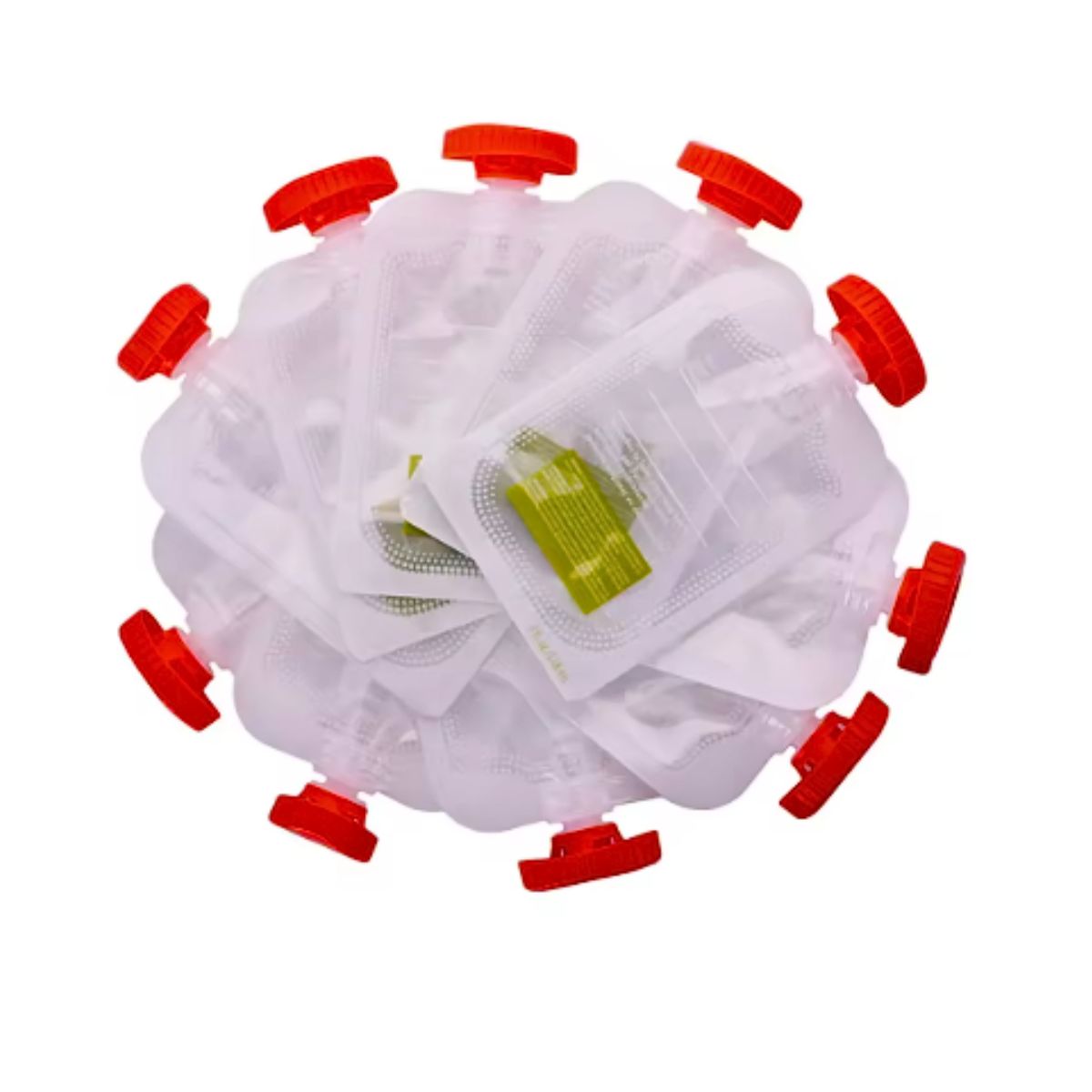 GENERICO - Pack 10 Bolsas Empacadora Para Colados Papilla Bebes