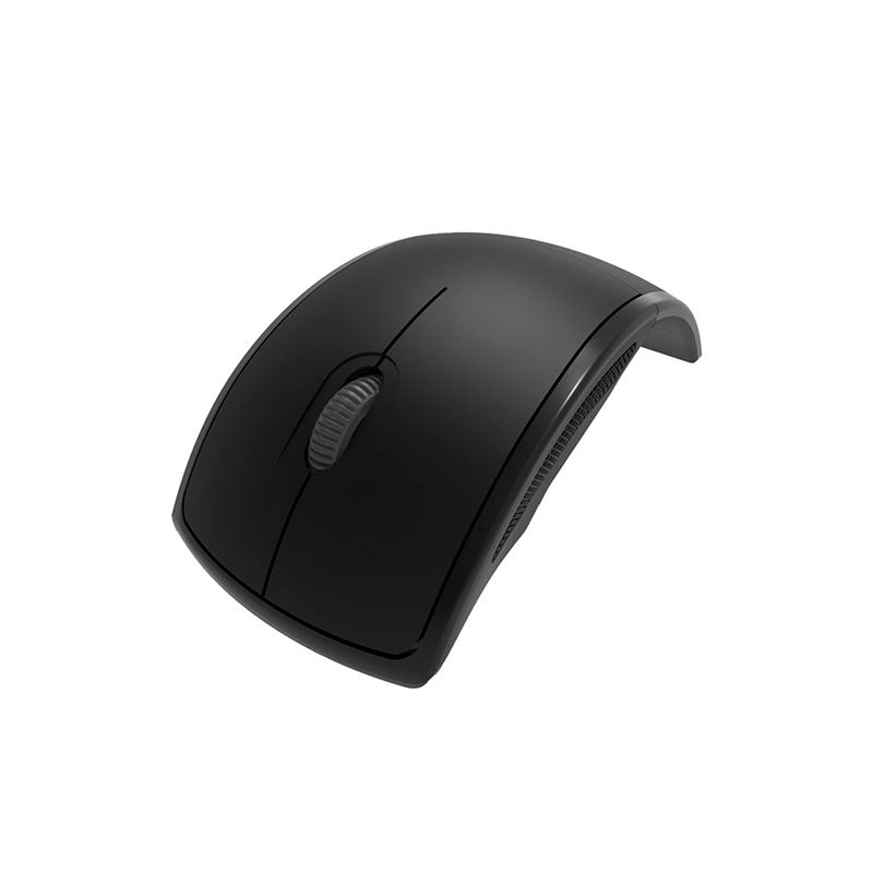 KLIP XTREM - Klip Xtreme Lightflex Mouse Inalámbrico Plegable Ergonómico Negro