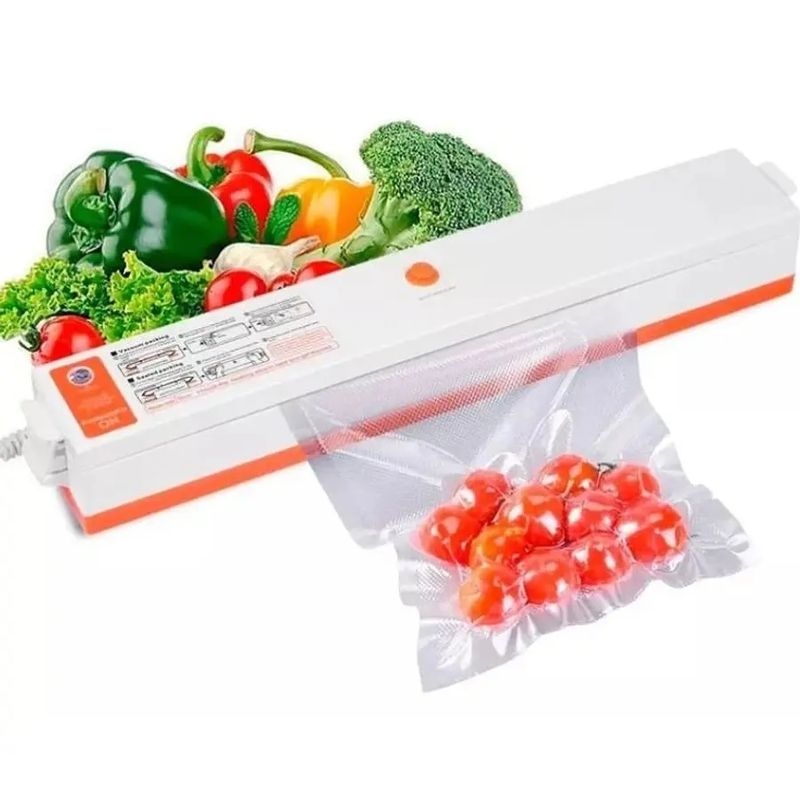 GENERICO - Selladora De Alimentos Al Vacío  + 10 Bolsas