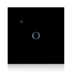 HALMAN - Graffiti wifi smart switch all the way negro
