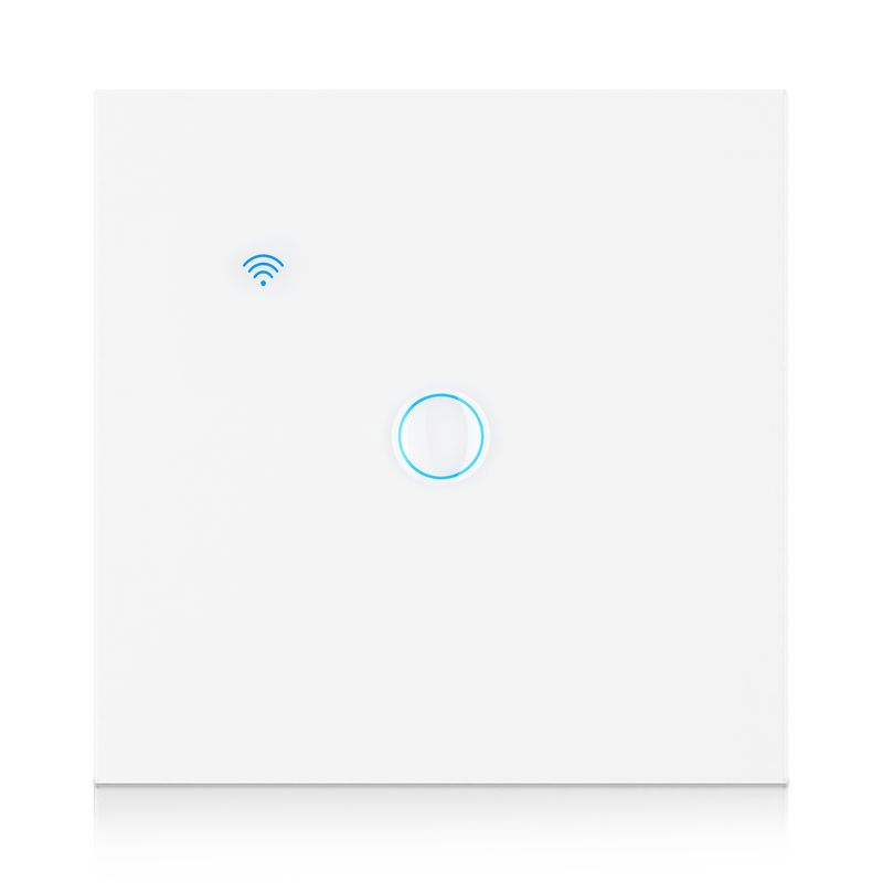 HALMAN - Interruptor Graffiti wifi smart one way  blanco