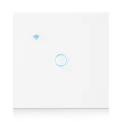 HALMAN - Interruptor Graffiti wifi smart one way blanco