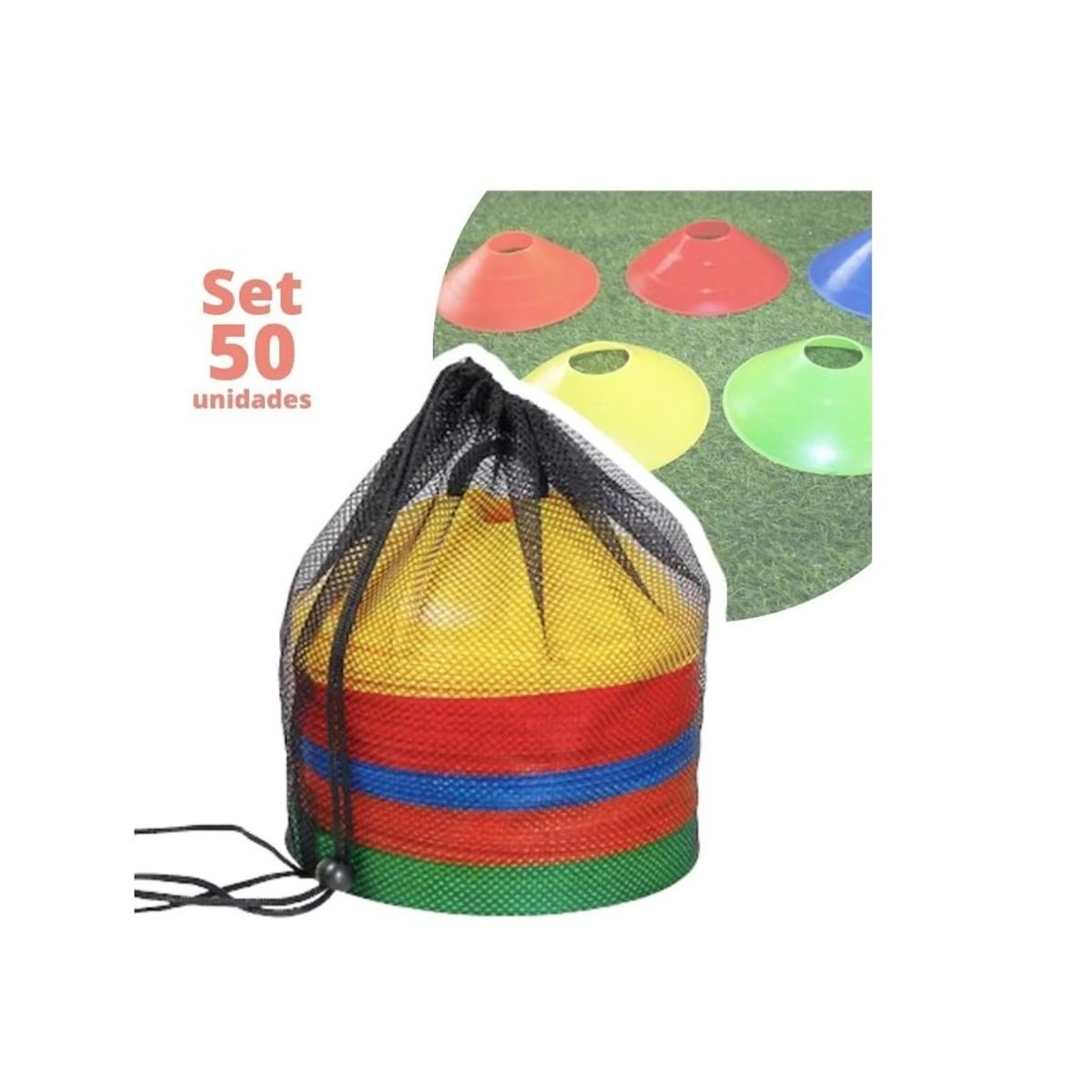 GENERICO - Kit 50 Lentejas Deportivas Entrenamiento Crossfit Fitness