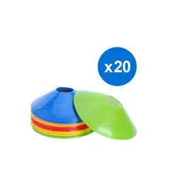 GENERICO - Set Conos Lenteja Entrenamiento Crossfit Fitness 20 unid