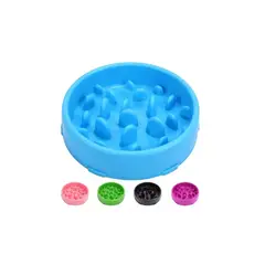 GENERICO - Plato Para Comida De Mascotas Anti Ansiedad X3