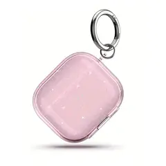 GENERICO - Carcasa Funda Rosa Brillante Tpu Silicona Para AirPods 4 2024