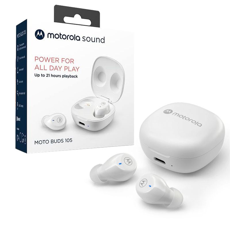 MOTOROLA - Audifonos Inalambricos Motorola Moto Buds 105 Bluetooth TWS