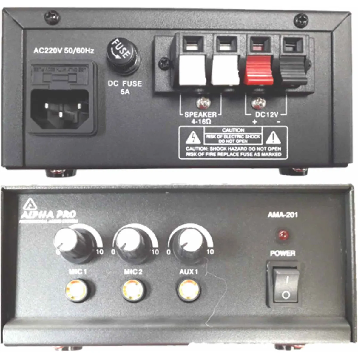 GENERICO - AMPLIFICADOR MONOFONICO CON SIRENA