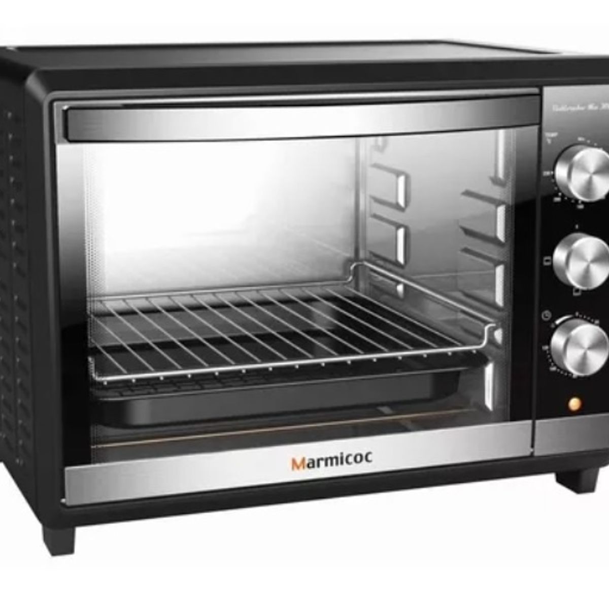 MARMICOC - Horno Electrico 30 Litros 1600w Negro Ma-3856
