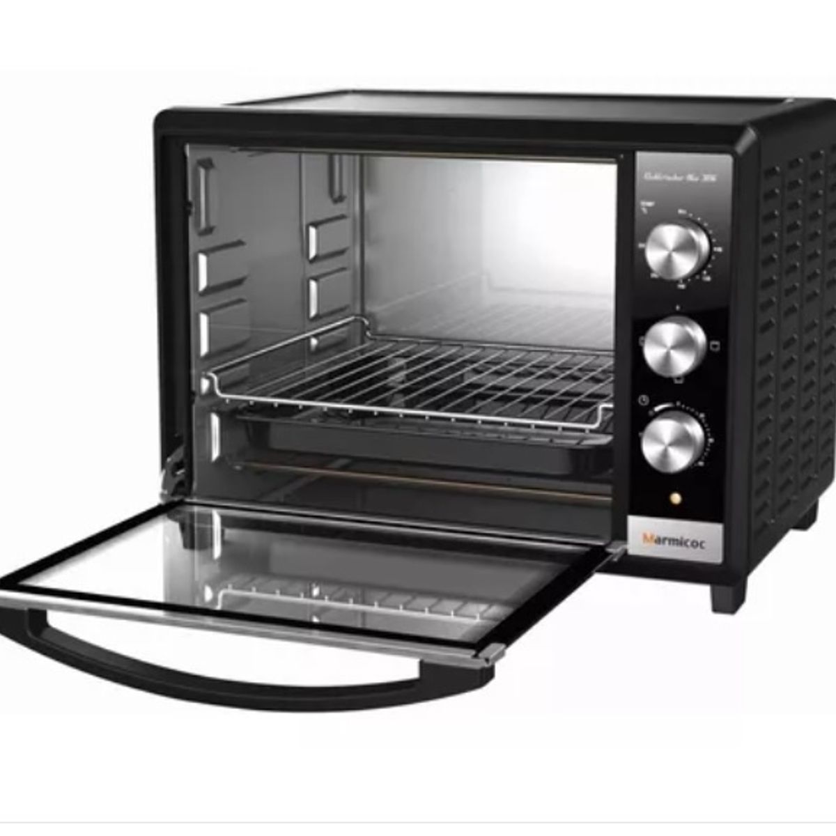 MARMICOC - Horno Electrico 30 Litros 1600w Negro Ma-3856