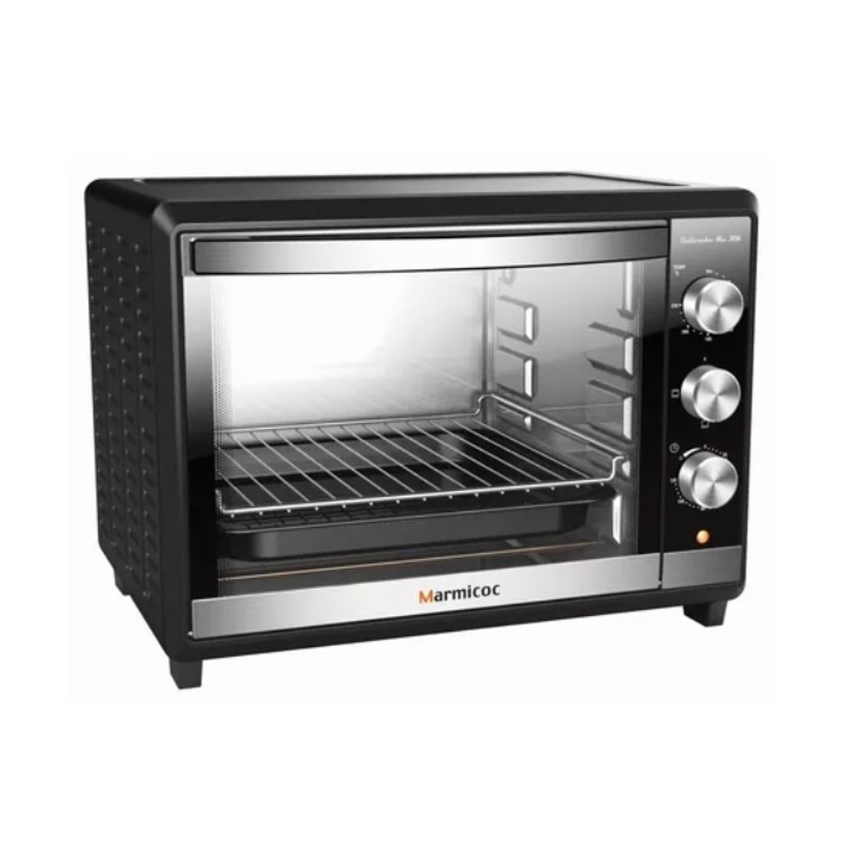 MARMICOC - Horno Electrico 42 Litros 1800w Negro Ma-3857