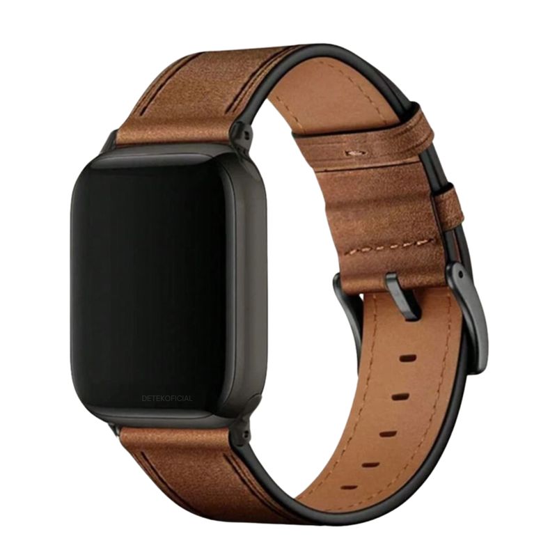 GENERICO - Correa de Cuero para Apple Watch 38MM 40MM 41MM