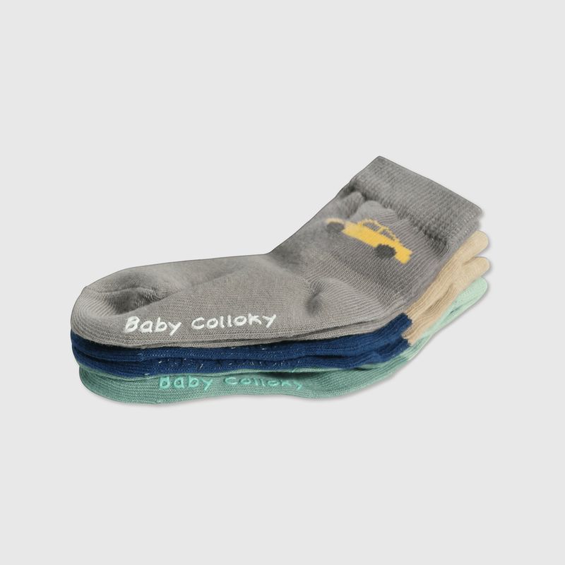 COLLOKY - Calcetín deportivo Bebé niño Verde 56033 Colloky