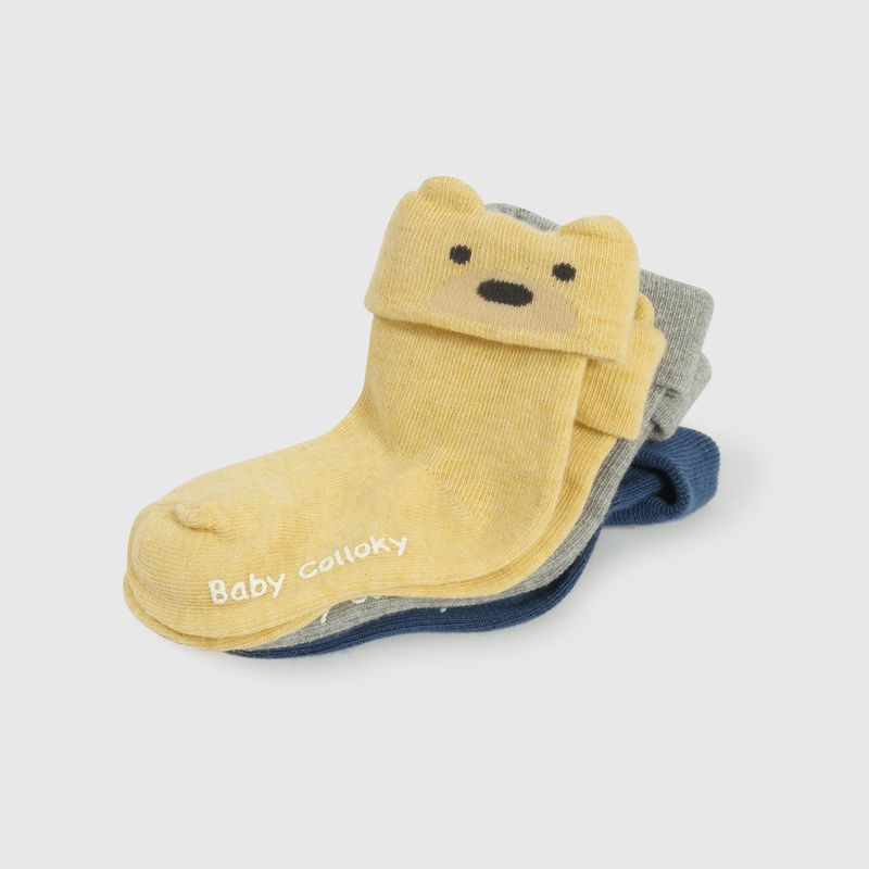 COLLOKY - Calcetín deportivo Bebé niño Café 56032 Colloky