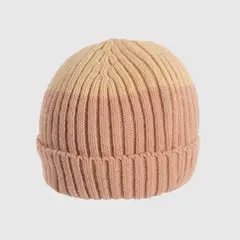COLLOKY - Gorro Tejido con Corazones Rosado bicolor Talla 2A a 12A