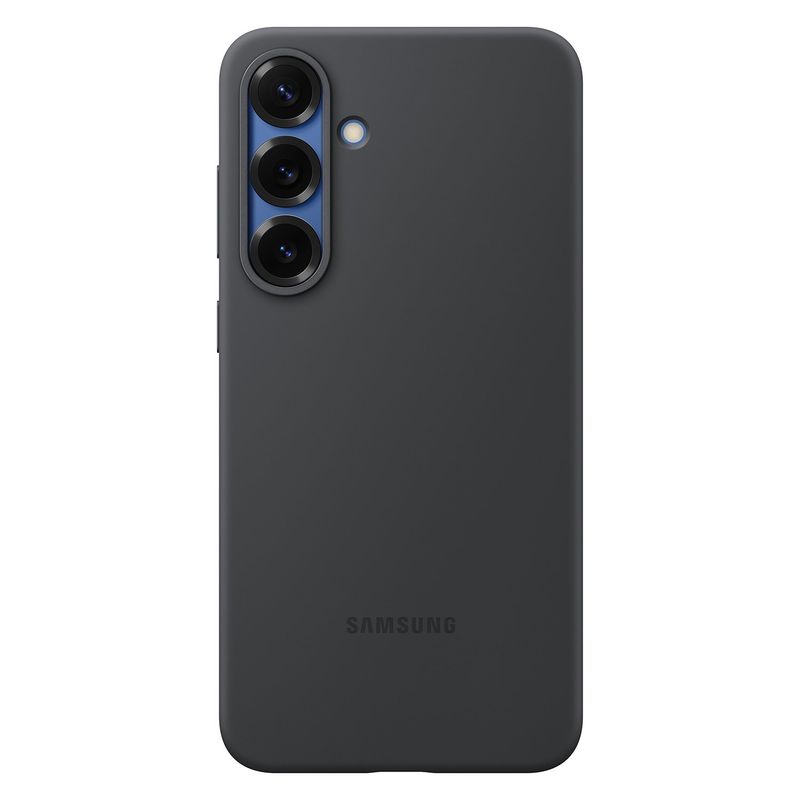 SAMSUNG - Carcasa de Silicona Color Negro Galaxy S25+
