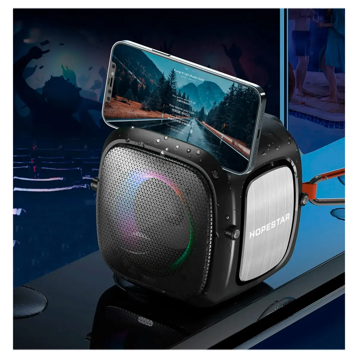 GENERICO - Parlante Bluetooth Hopestar Party One Mini Parlante Portátil