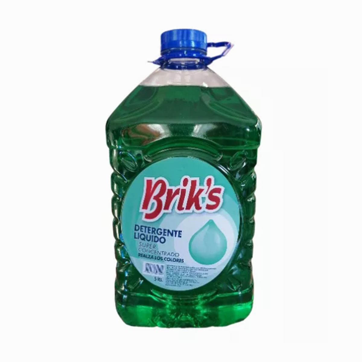 GENERICO - Detergente Liquido Brik's Verde 5 Litros