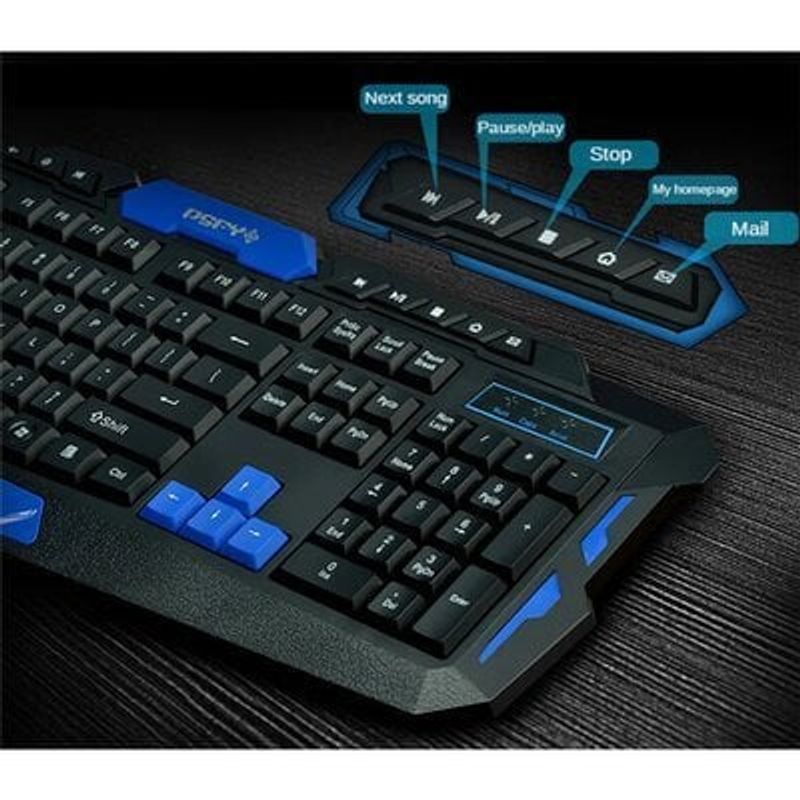 DM - Teclado + mouse gaming